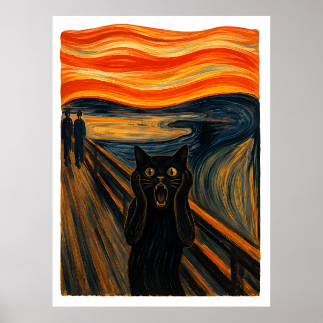 Poster Grito de Gato (Frente)
