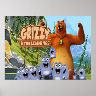 Poster Grizzy e Lemmings