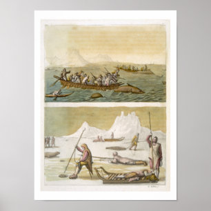 Póster Gronelândia: Pesca de baleia e caça à foca, a part