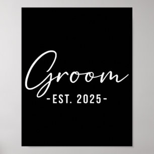 Poster Groom Est. Correspondência 2025 Preparando o noivo