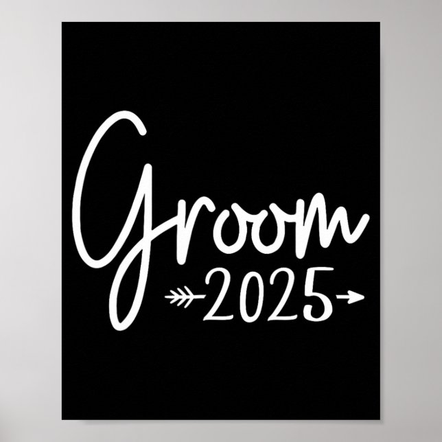 Poster Groom Est. noivado Casado 2025 (Frente)