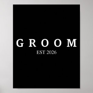 Poster Groom Est. noivado Casado 2026