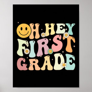 Poster Groovy, Ei, 1rua De Volta Para A Escola Para T