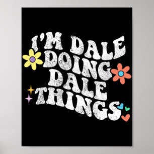 Poster Groovy Im Dale Fazendo Coisas Engraçadas Da Mãe