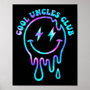 Poster Groovy Legal Uncles Club 2 Sided Mens Tio Shirt F