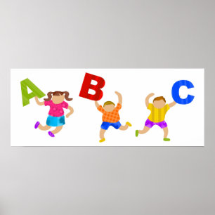 Poster Groovy Letters