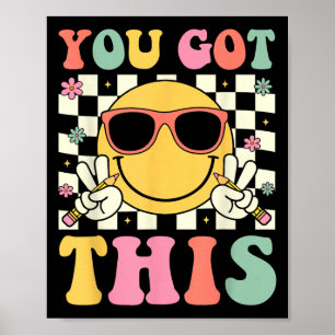 Poster Groovy Você Tem Este Professor De Dia De Teste De