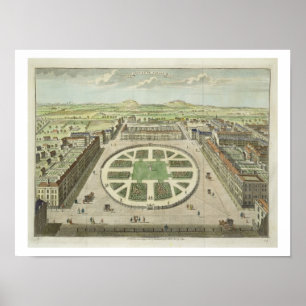 Póster Grosvenor esquadra, para da "a avaliação