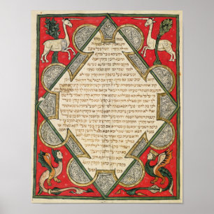 Póster Grotesques, ilustração do