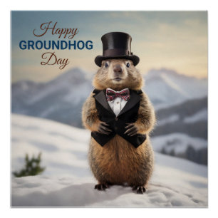 Póster Groundhog