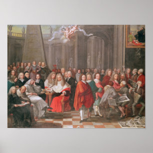 Poster Group of Distinguished Gentlemen Born  Abbeville