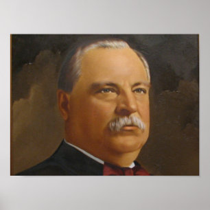 Póster Grover Cleveland 22 e 24