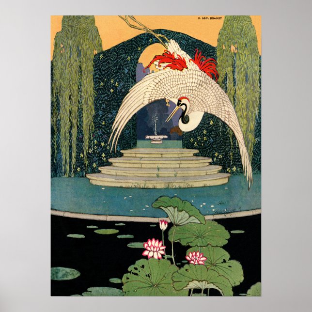 Póster Grua Voadora (Frente)