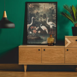 Poster gruas e palácios nos trópicos