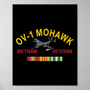 Poster Grumman Ov-1 Mohawk Vietnam Veteran Ov-1