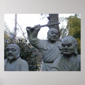 Poster Grumpy Buddha