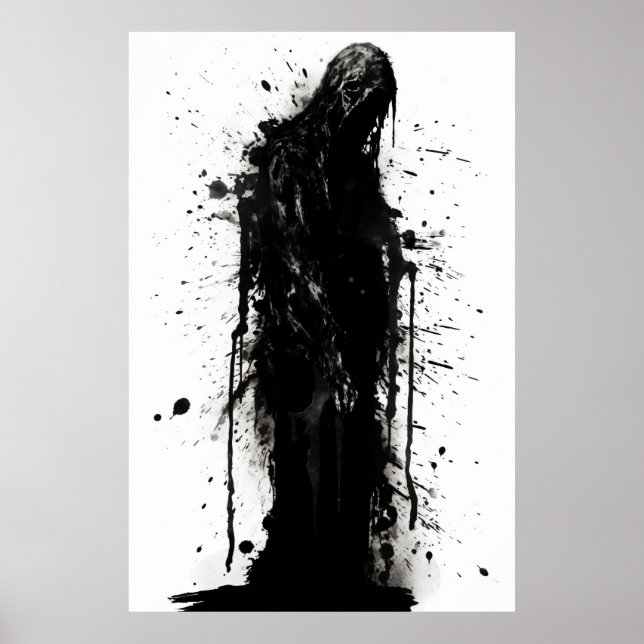 Poster Grungy Grim Reaper (Frente)