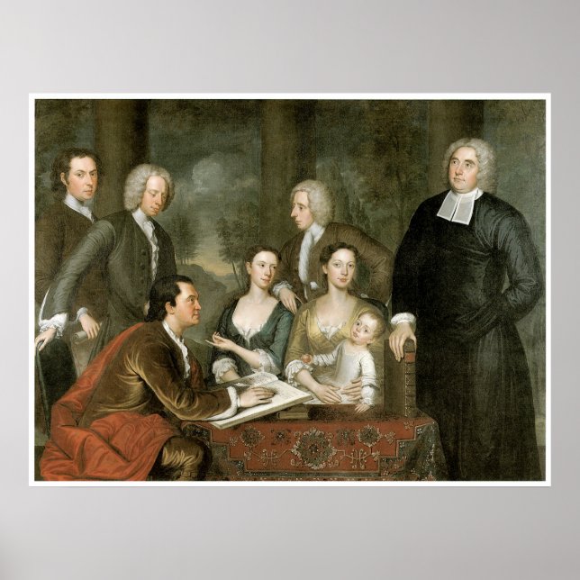 Póster Grupo das Bermudas - Dean George Berkeley & Family (Frente)