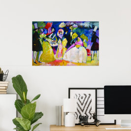 Poster Grupo das Crinolinas por Wassily Kandinsky