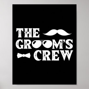 Poster Grupo de Casamento do Partido dos Padrinhos de cas