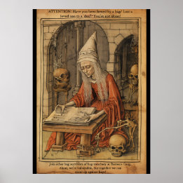 Poster Grupo de Suporte Anti-Hag - BG3 FanArt