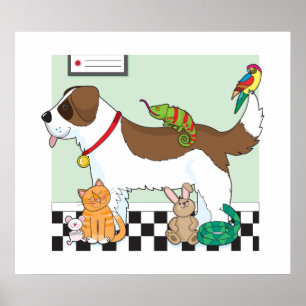 Poster Grupo do animal de estimação