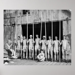 Póster Grupo do caloiro de Yale: 1916