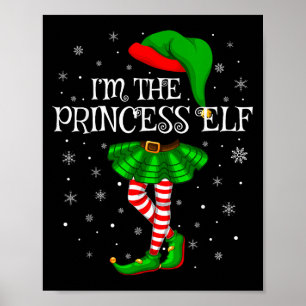 Poster Grupo Familiar Combinando Eu Sou A Princesa Elf Na