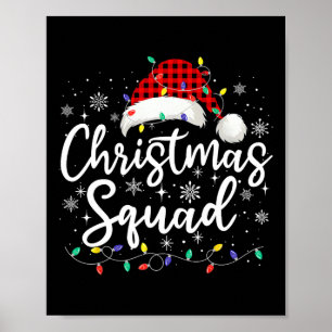 Poster Grupo Familiar de Natal Vinculando Pai Natal