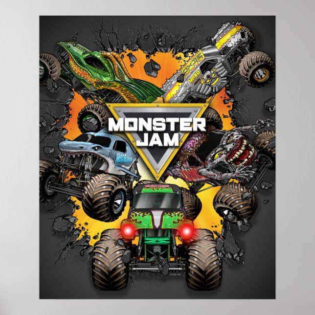 Poster Grupo Monster Jam (Frente)