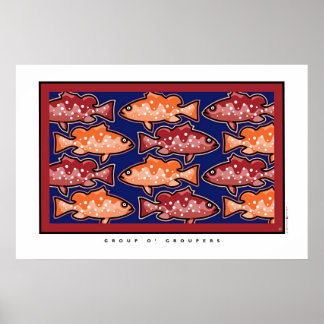 Poster grupo o'groupers