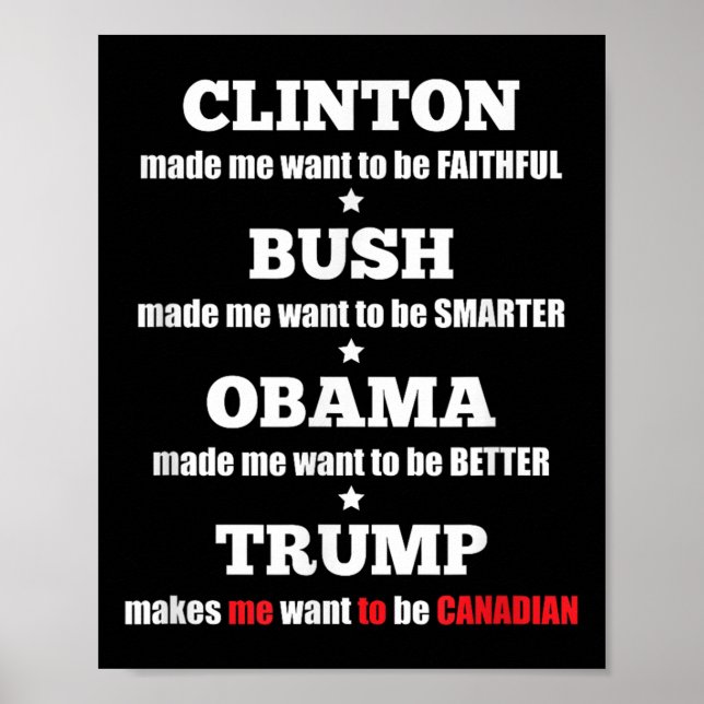 Poster Grupo Político Anti-Trump Para Independentes E (Frente)