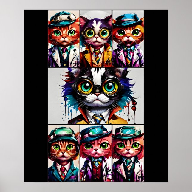 Poster Grupo Tabbykin (Frente)