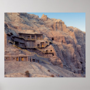 Póster Grutas dos Mil Budas de Kilzil, Kuche, perto de