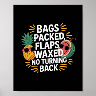 Poster Gs Flaps Empacotadas Enceradas Sem Giro Ck Viagem