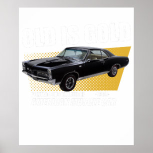 Poster GTO The Judge Carro Muscle Americano 2
