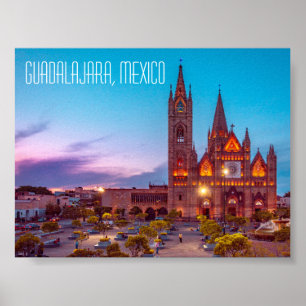 Poster Guadalajara, Igreja do México