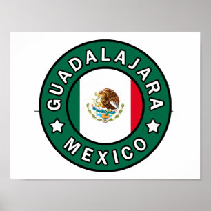 Póster Guadalajara Mexico