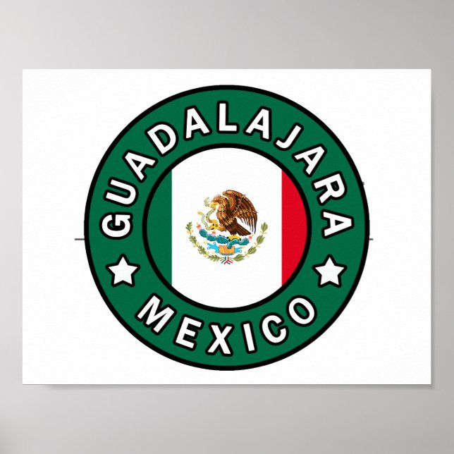 Póster Guadalajara México (Frente)