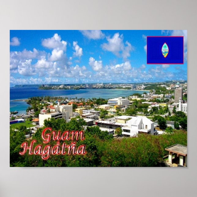 Poster Guam - Hagåtña - (Frente)
