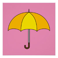 Guarda-chuva Amarelo