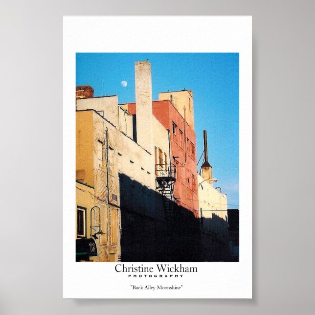 Póster guarda-costas do beco (Frente)