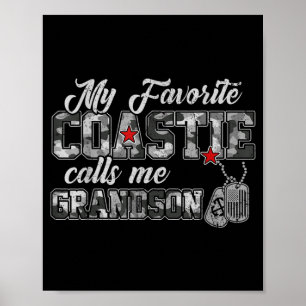 Poster Guarda Costeira Família Meu Coastie Favorito Me Ch