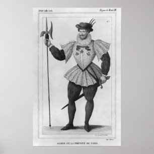 Poster Guarda da provação de Paris