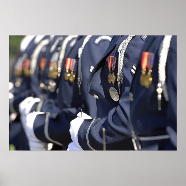 Poster Guarda de Honra da Força Aérea (Frente)