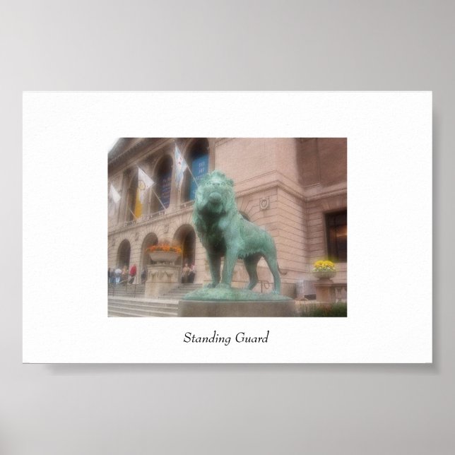 Póster Guarda de pé (Frente)