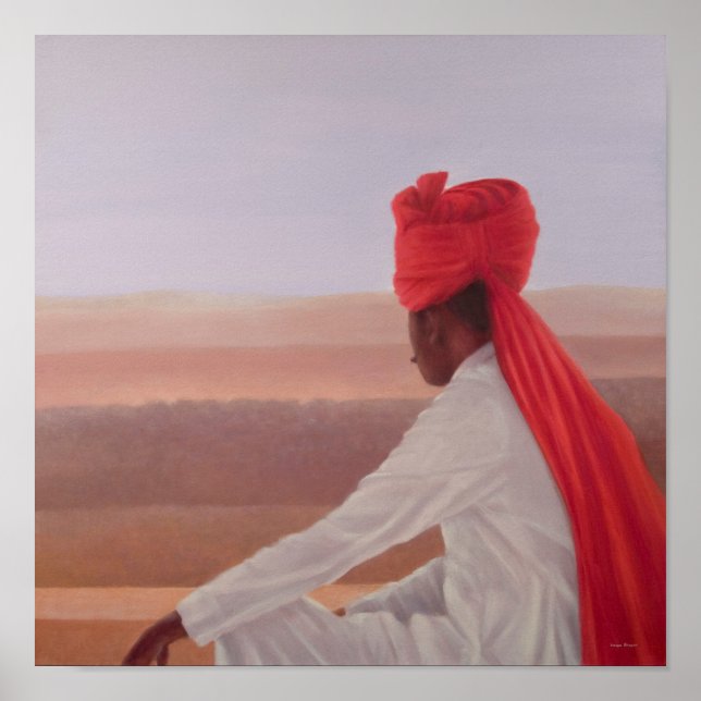 Póster Guarda do Palácio Jaipur (Frente)