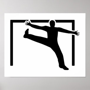Póster Guarda-redes do handball