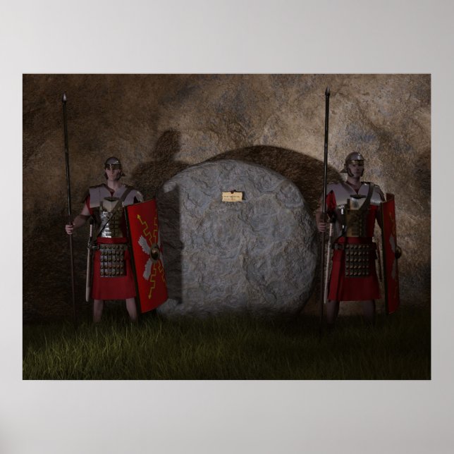 Poster Guardando o Túmulo (Frente)