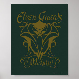 Póster Guardas Elven do Nome Mirkwood